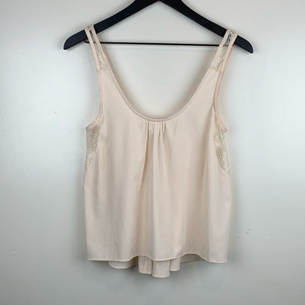 UO Kimchi Blue Tank Lace Accent Sides and Straps
